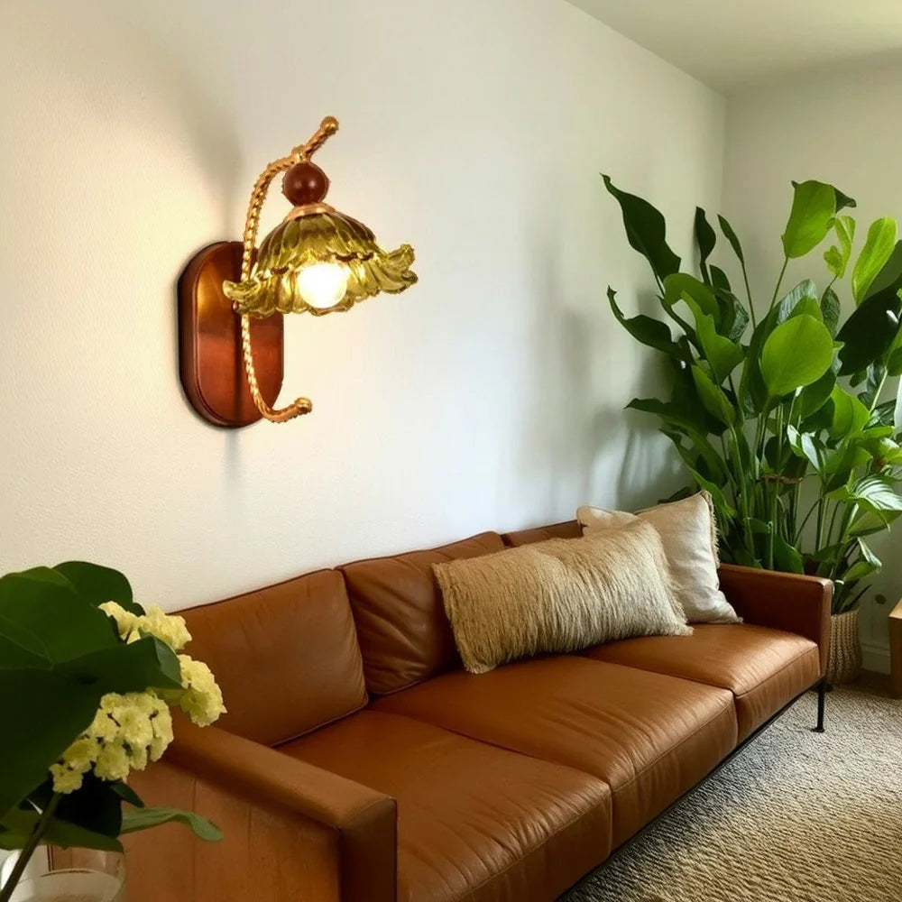 LIVARA 12W Design Decorative Modern Light Eye-Protection Dimmable Three-Color Lamp Wall LED Glow Seasons Four