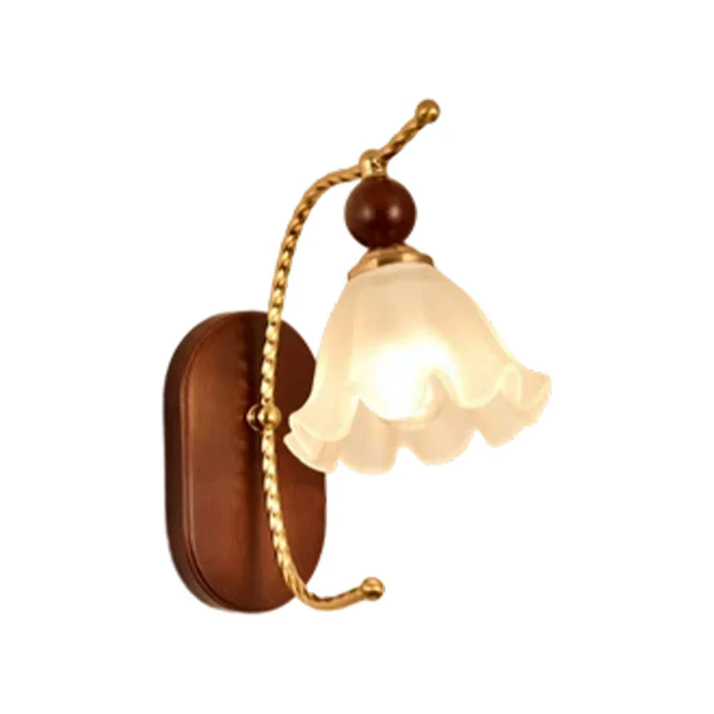 LIVARA 12W Design Decorative Modern Light Eye-Protection Dimmable Three-Color Lamp Wall LED Lily Summer