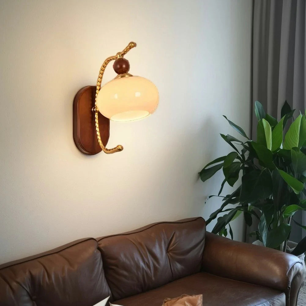 LIVARA 12W Design Decorative Modern Light Eye-Protection Dimmable Three-Color Lamp Wall LED Puff Cream