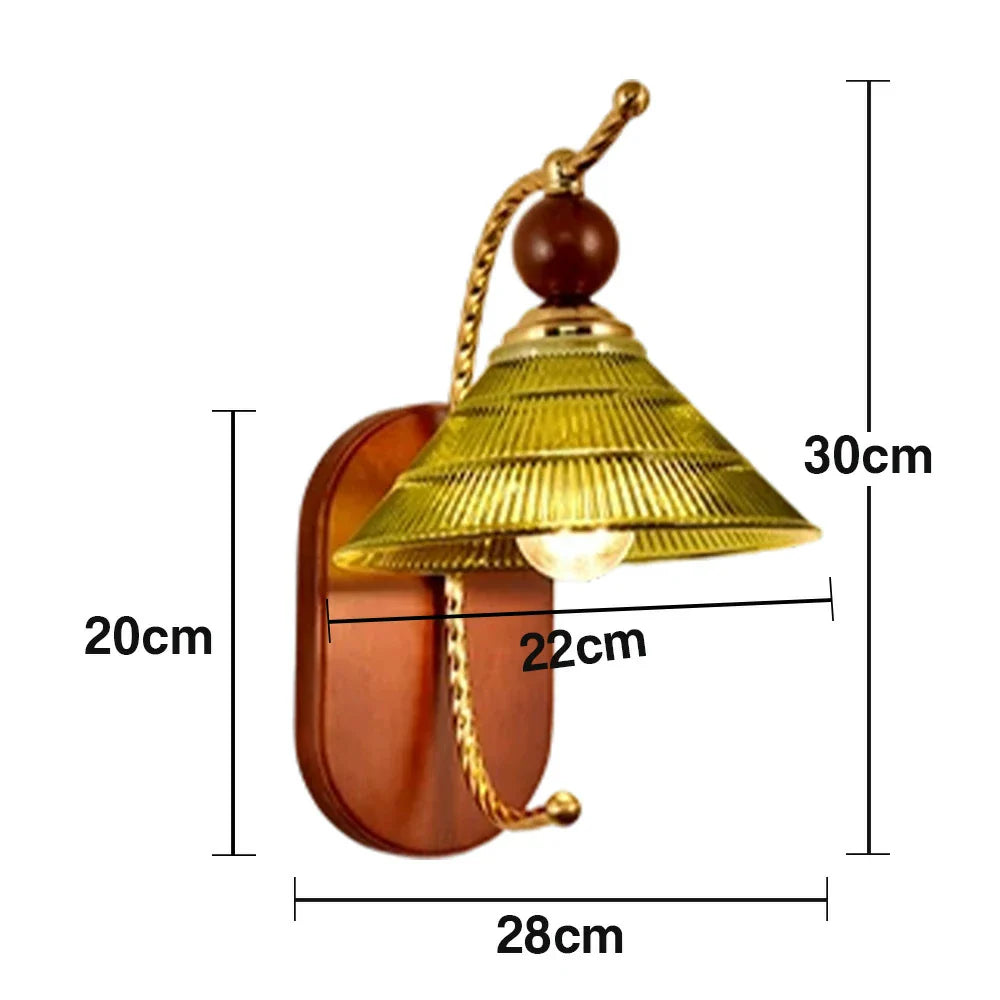 LIVARA 12W - Design Decorative Modern Light Eye-Protection Dimmable Three-Color Lamp Wall LED Pagoda Green