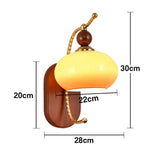 LIVARA 12W Design Decorative Modern Light Eye-Protection Dimmable Three-Color Lamp Wall LED Persimmon