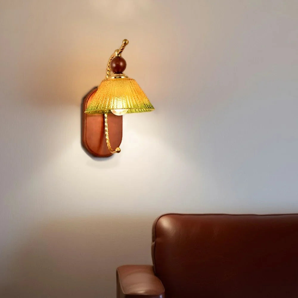 LIVARA 12W Design Decorative Modern Light Eye-Protection Dimmable Three-Color Lamp Wall LED Gradient Amber Green