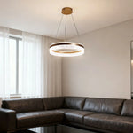 LIVARA 50/60cm Pendant Light Diamond Acrylic LED Ceiling Lamp Three-Color Dimmable Modern Design - 57W/68W Energy Efficient & Durable - Gold