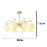 LIVARA 40W Body Iron Rust-Resistant & Anti-Flicker Rod, Adjustable LED, Eye-Protective Full-Spectrum with Light Pendant