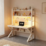 LIVARA Office - 2-in-1 Frame, Panels, Pegboard 100/120/140cm, Steel Design, Space-Saving Storage Desk Thick White