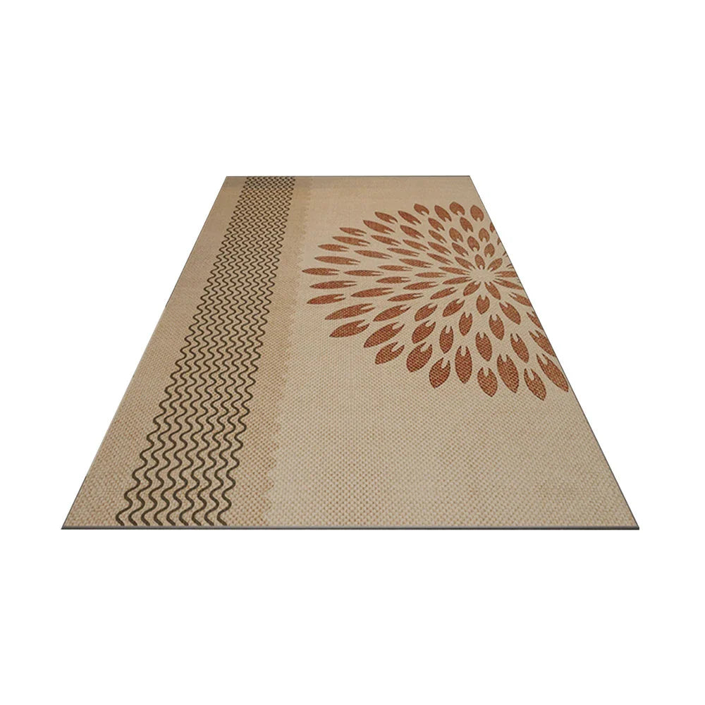 LIVARA Floor Rugs 160/200cm Non-Fraying, Customizable Stain-Resistant High-Density Weave Anti-Slip Backing