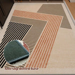 LIVARA 160/200cm Floor Rugs Belgian Velvet, Non-Fraying, Soft and Dense, Easy to Clean, Anti-Slip Backing