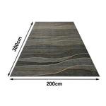 LIVARA 160/200cm Floor Rugs High-Quality Belgian Velvet Soft & Durable Stain-Resistant Anti-Slip Backing