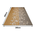 LIVARA 160/200cm Floor Rugs Customizable Non-Fraying High-Density Weave Stain-Resistant Anti-Slip Backing