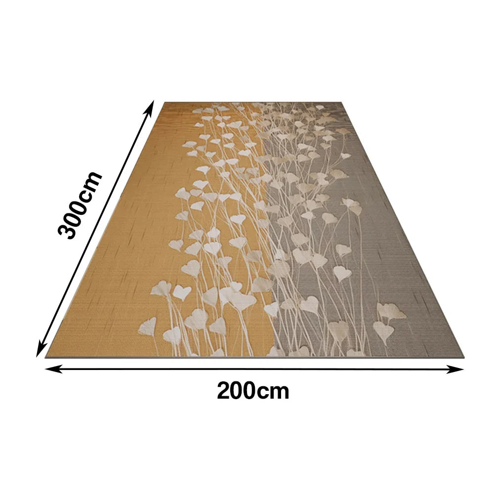 LIVARA 160/200cm Floor Rugs Customizable Non-Fraying High-Density Weave Stain-Resistant Anti-Slip Backing