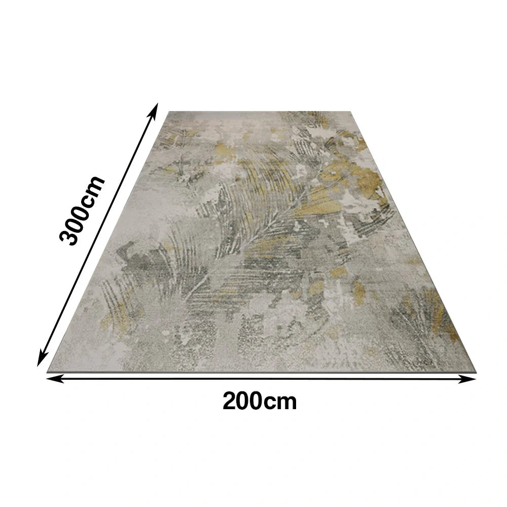 LIVARA 160/200cm Floor Rugs Dense Weave Non-Fraying Wear-Resistant Easy to Clean Anti-Slip Backing