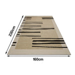 LIVARA 160/200cm Floor Rugs High-Density Customizable Non-Fraying Stain-Resistant Anti-Slip Backing