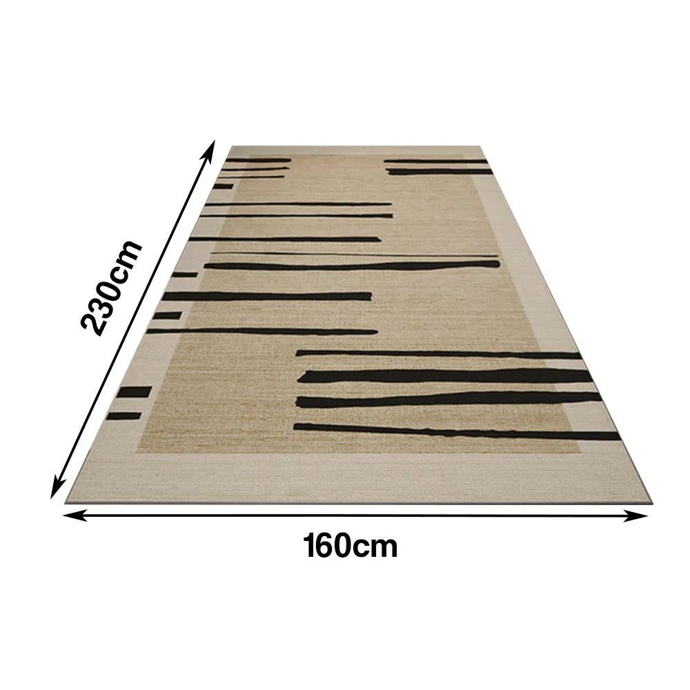 LIVARA 160/200cm Floor Rugs High-Density Customizable Non-Fraying Stain-Resistant Anti-Slip Backing