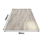 LIVARA 140/160cm Floor Rugs High-Density Weave Soft Texture Non-Fraying Stain-Resistant Anti-Slip Backing