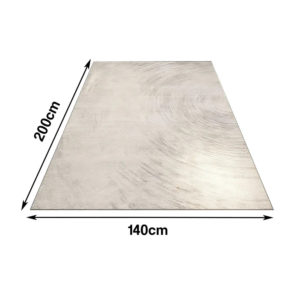 LIVARA 140/160cm Floor Rugs Belgian Velvet, Soft, Durable, High-Density Weave, Anti-Slip Backing