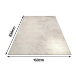 LIVARA 140/160cm Floor Rugs Belgian Velvet, Soft, Durable, High-Density Weave, Anti-Slip Backing