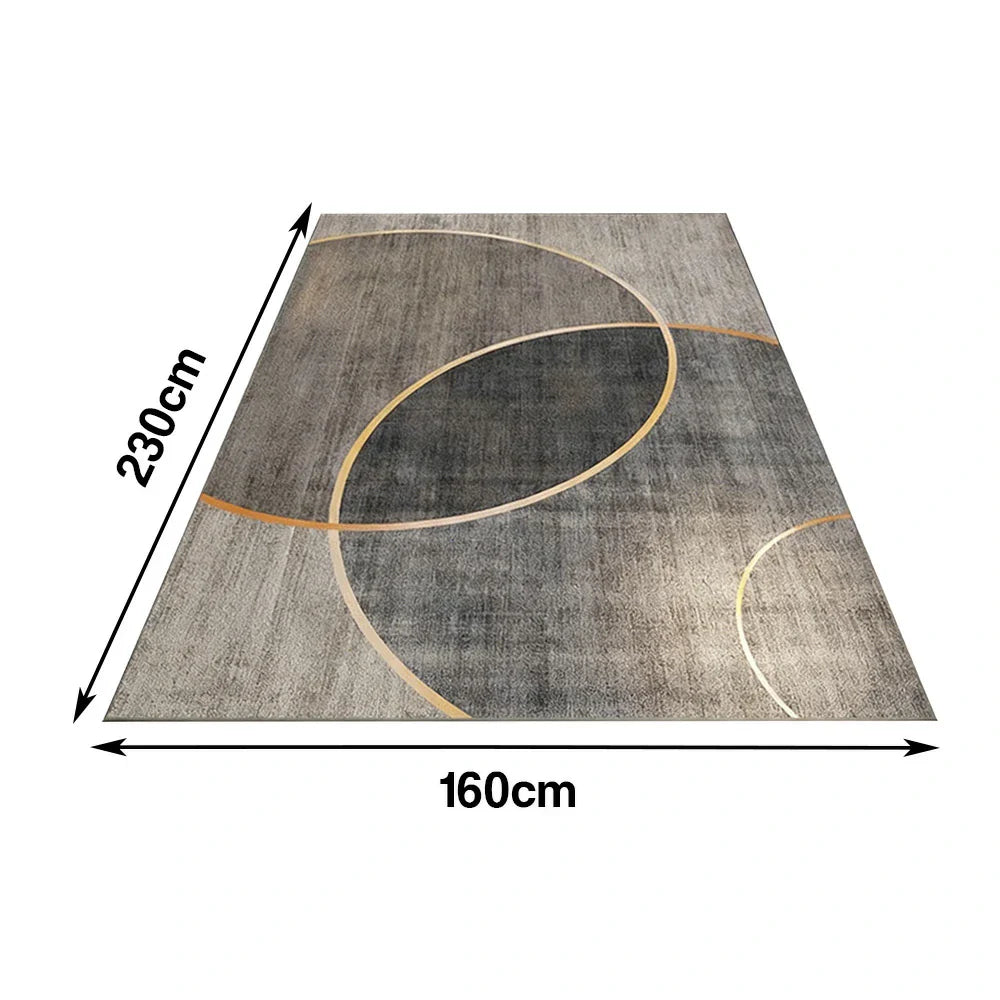LIVARA 140/160cm Floor Rugs Soft Texture, Customizable, High-Density Weave, Stain-Resistant, Anti-Slip Backing