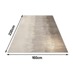 LIVARA 140/160cm Floor Rugs Dense Weave, Soft, Non-Fraying, Easy to Clean, Anti-Slip Backing