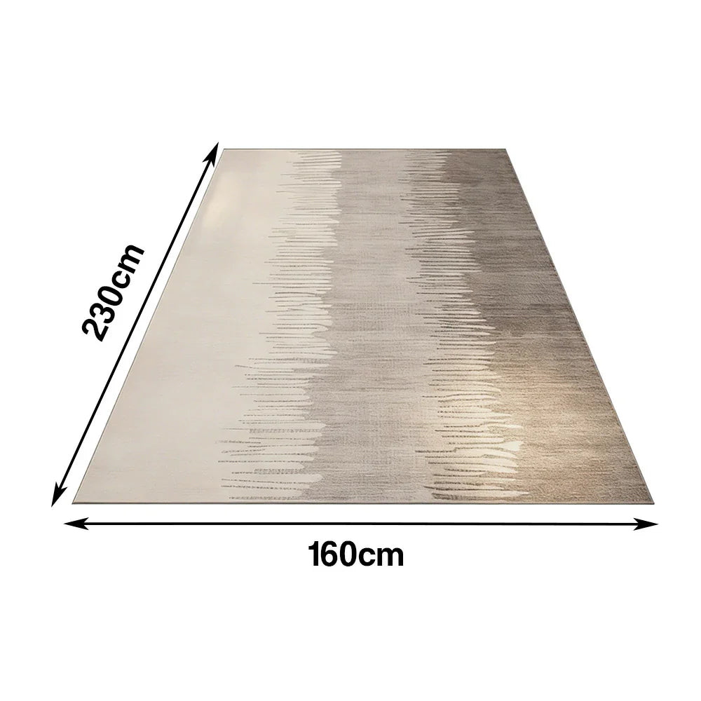 LIVARA 140/160cm Floor Rugs Dense Weave, Soft, Non-Fraying, Easy to Clean, Anti-Slip Backing