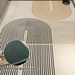 LIVARA 140/160cm Floor Rugs Belgian Velvet, High-Density Weave, Soft, Stain-Resistant, Anti-Slip Backing