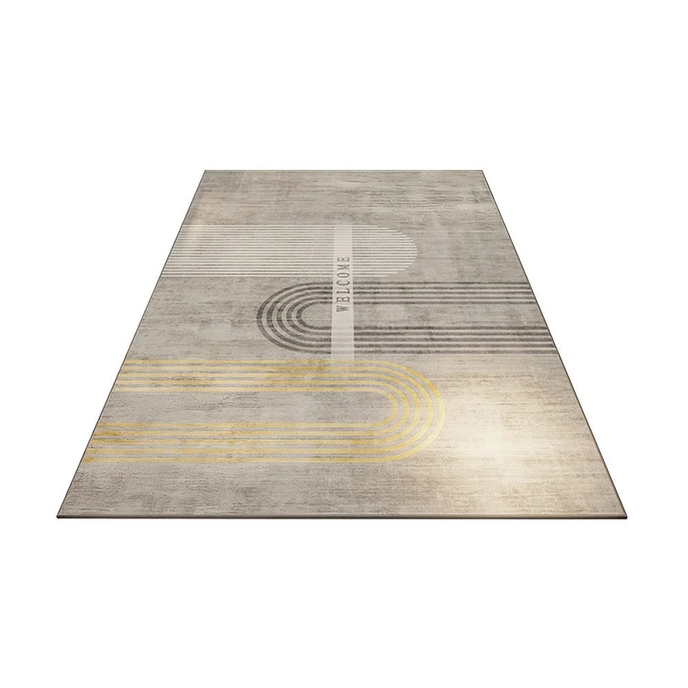 LIVARA 140/160cm Floor Rugs Non-Fraying, Soft Texture, Durable, Stain-Resistant, Anti-Slip Backing