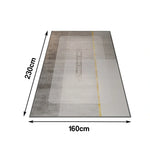 LIVARA 140/160cm Floor Rugs Belgian Velvet, Soft, Stain-Resistant, Durable, Anti-Slip Backing
