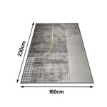 LIVARA 140/160cm Floor Rugs High-Density Weave, Soft, Durable, Stain-Resistant, Anti-Slip Backing