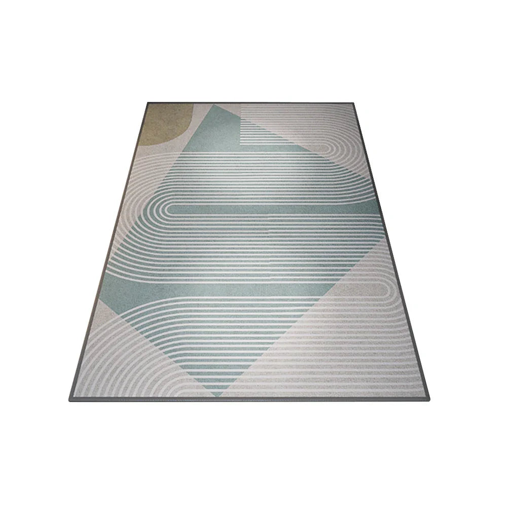 LIVARA 140/160cm Floor Rugs Belgian Velvet, Non-Fraying, Easy to Clean, High-Density Weave, Anti-Slip Backing