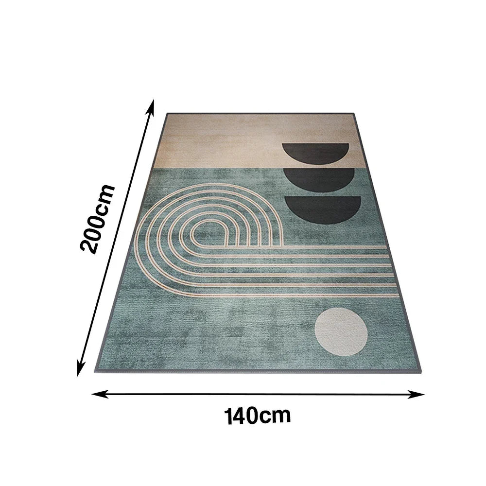 LIVARA 140/160cm Floor Rugs Soft, Dense Weave, Non-Fraying, Easy to Maintain, Anti-Slip Backing
