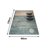 LIVARA 140/160cm Floor Rugs Soft, Dense Weave, Non-Fraying, Easy to Maintain, Anti-Slip Backing