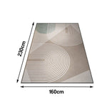 LIVARA 140/160cm Floor Rugs Customizable Soft Texture, High-Density Weave, Stain-Resistant, Anti-Slip Backing