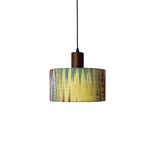 LIVARA Guangyun Large 35cm Artistic Drum Pendant Light for Dining Room Bedroom - Multicolour