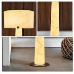 LIVARA Premium 45cm x 163cm LED Floor Lamp with 3-Colour Lighting for Living Room Bedroom - Cream & Black