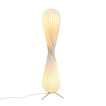 LIVARA Twisted Sculptural Floor Lamp with Soft Ambient Lighting for Living Room Bedroom - Warm White