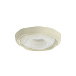 LIVARA  54cm Cookie Ring Full Spectrum LED Ceiling Light Smart Dimmable Eye-Care Light for Bedroom & Kids Room - Cream White