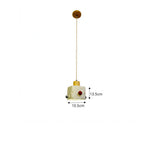 LIVARA Retro Switch-Shaped LED Pendant Light Decorative Hanging Lamp for Bedroom Dining Room & Cafe - Cream