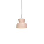 LIVARA Modern Geometric Pendant Light Adjustable Hanging Lamp for Dining Room Bedroom & Cafe - Blush Pink