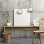 LIVARA Kraft Paper Single LED Pendant Light Rustic Decorative Hanging Lamp for Dining Room Bedroom & Cafe - Natural White