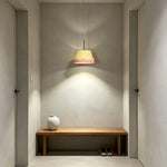 LIVARA Textured Ceramic Pendant Light Nordic Hanging Lamp for Dining Room Bedroom & Cafe - Yellow & Pink