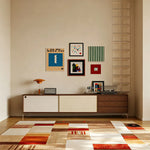 LIVARA TV Unit - Walnut Finish with Sliding Doors, Drawers & Metal Base for Living Room Storage - Walnut & Cream