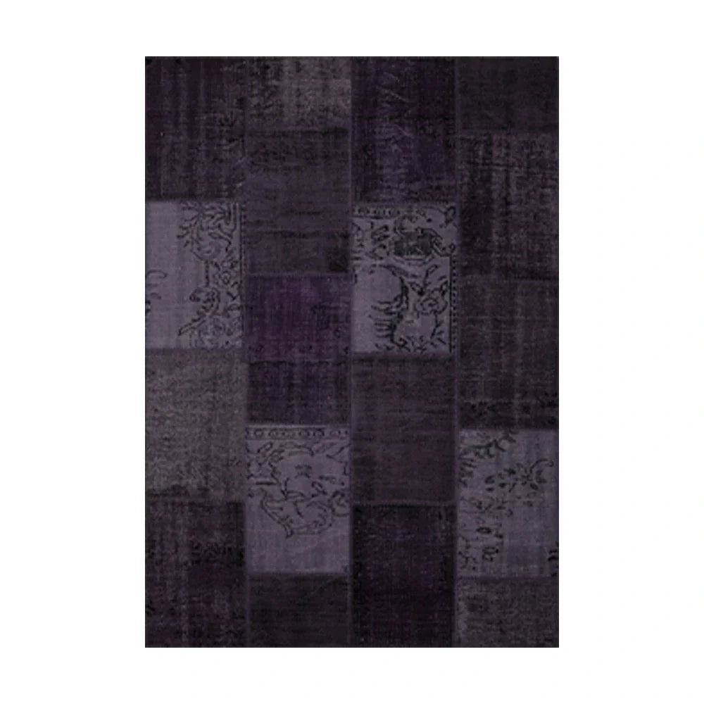 LIVARA 160/200cm Elegant Vintage Loop-Pile Rug Waterproof Stain-Resistant Anti-Static Soft & Durable - Purple