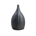 LIVARA Ceramic Decorative Ornament Artistic Display Small-Neck Bottle Form Matte Ceramic Handcrafted Stone-Texture Design
