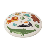 LIVARA Kids Plush Play Mat featuring Non-Slip Base, High-Density Soft Surface, Cozy and Floor-Protective Design -Zoo Theme