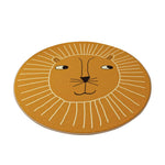 LIVARA Kids Plush Play Mat with Non-Slip Base, High-Density Soft Cushioning, Cozy and Floor-Safe -Little Lion Theme