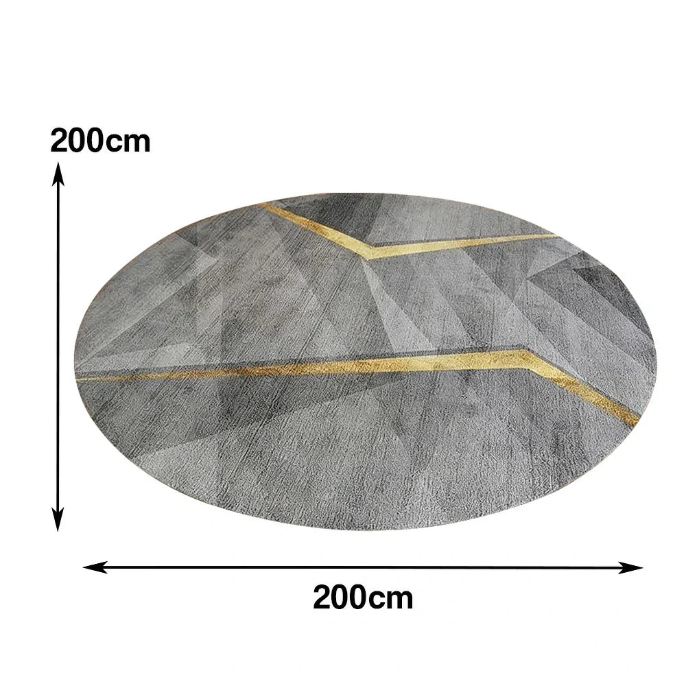 LIVARA Premium High-Density Short Pile Rug 200cm Soft Durable Woven Fabric Low Shedding Easy Care for Indoor Use