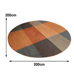LIVARA Premium High-Density Short Pile Rug 200cm Soft Durable Woven Fabric Low Shedding Easy Care for Indoor Use