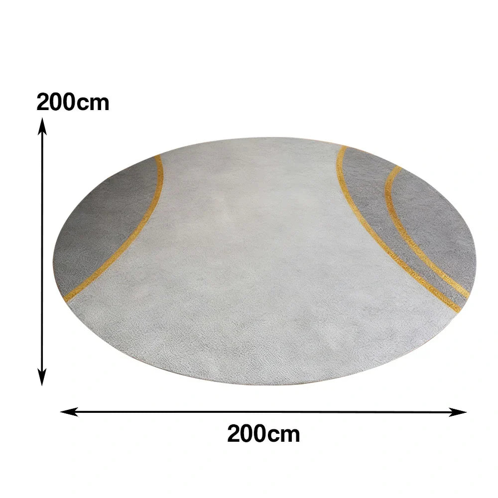 LIVARA Premium High-Density Short Pile Rug 200cm Soft Durable Woven Fabric Low Shedding Easy Care for Indoor Use