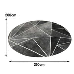 LIVARA Premium High-Density Short Pile Rug 200cm Soft Durable Woven Fabric Low Shedding Easy Care for Indoor Use