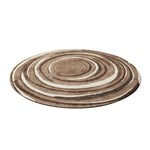 LIVARA 200cm Floor Rug in Woven Year Rings Theme -Premium Woven Yarn, Soft Comfort Feel, Stain Protection, Quiet Non-Slip Base