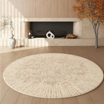 LIVARA 200cm Floor Rug in Light Trace Floral Shadow Theme -Premium Woven Yarn, Comfortable Underfoot Feel, Stain Protection, Quiet Non-Slip Base